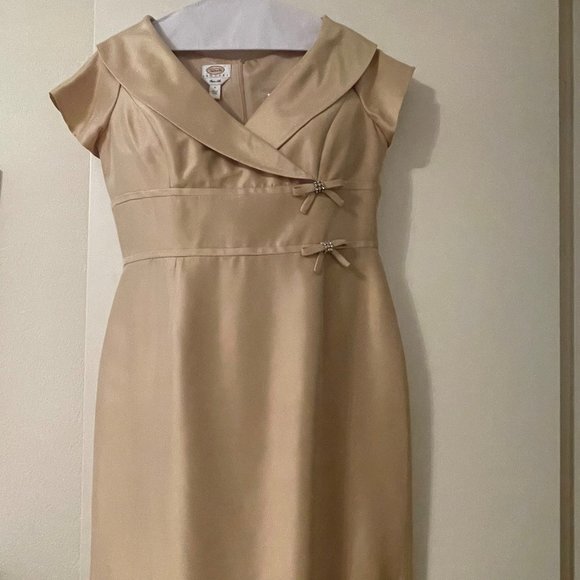 Talbot's size 14 silk shantung dress - Picture 1 of 5